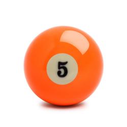 Бильярдный шар Pool Standard №5 (57,2 мм)